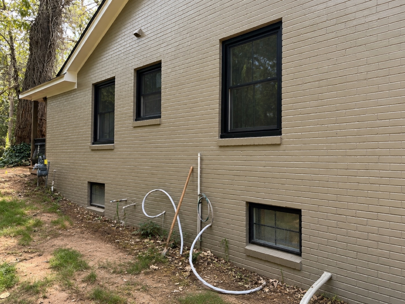 Brick exterior renovation — Tectonic Developments